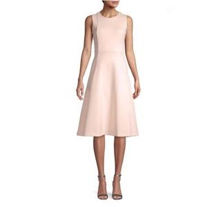 Sophisticated Calvin Klein Fit-and-Flare Dress